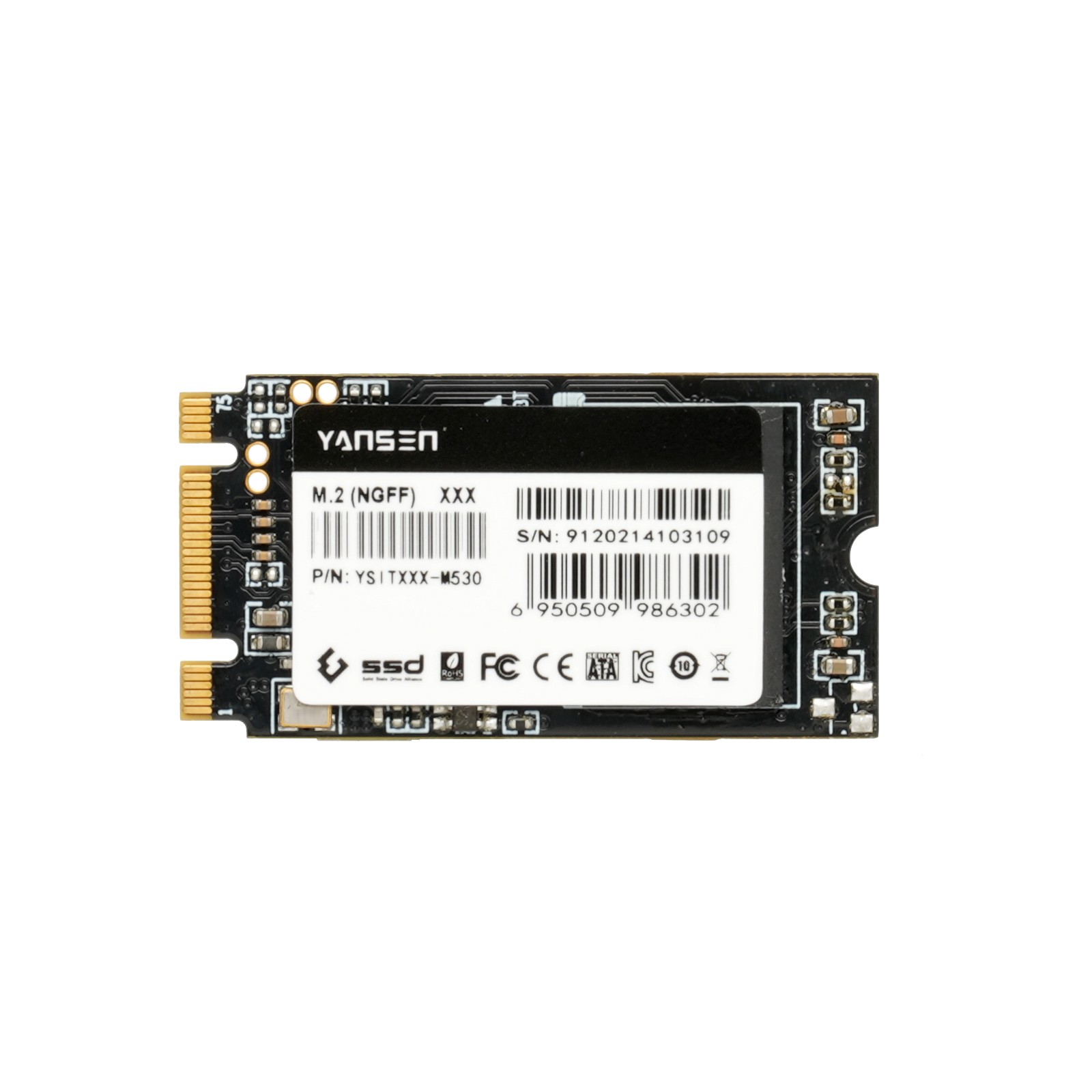 YSITXXX-M530 m.2 SATA 2242工控級固態(tài)硬盤